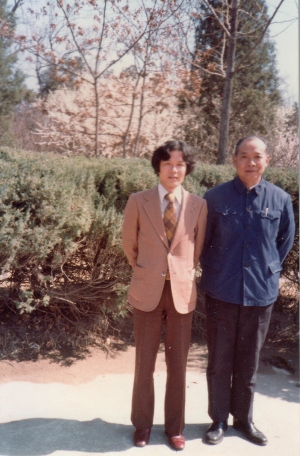 精華大学構内（北京、1981年）